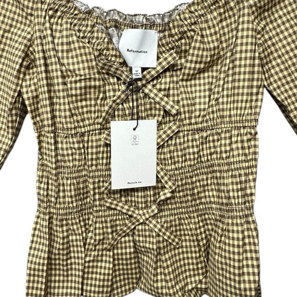 NWT Reformation Lauryn Top - Picture 6 of 7